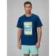 Herren-T-Shirt mit Aufdruck, regulär, Größe 4F 4FWSS26TTSHM2783-46S