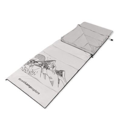 OFFLANDER CAMPING-SCHLAFSACK MIT ABNEHMBARER KOPFSTÜTZE
