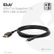 4. CLUB3D CAC-1563 2m USB Typ-C DisplayPort Kabeladapter Schwarz