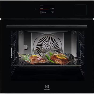 Electrolux LOA9S3XZ 900 72 l Elektrobackofen | Pyrolyse | Konvektion | Kerntemperaturfühler | Schwarz