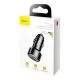 6. Baseus Magic Series PPS CCMLC20C-01 Autoladegerät 45 W USB-C PD / USB-A QC – Schwarz