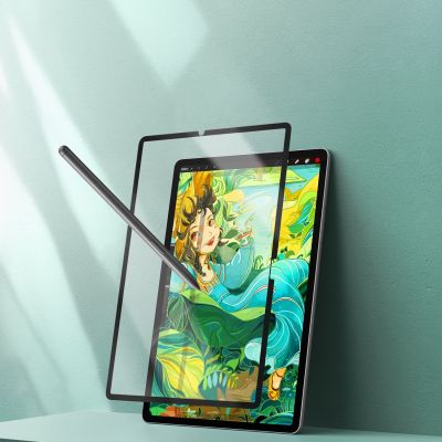 3. Dux Ducis Naad Paperlike Matte Displayschutzfolie für Samsung Galaxy Tab S10 FE Plus – mit schwarzem Rahmen