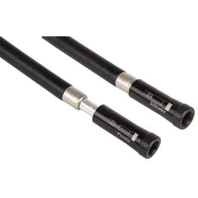 6. ENERO Fahrradpumpe aus Aluminium, 22 x 191 mm, blau, 1033136