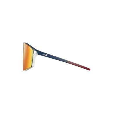 2. Julbo Edge Brillen – Mattblau/Weiß/Rot | Reactiv Performance 1-3 Laf + Sp0
