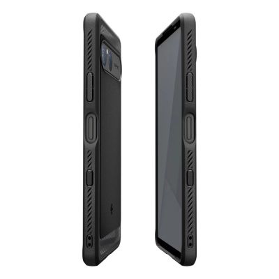 6. Spigen Rugged Armor Case für Sony Xperia 10 VII - Mattschwarz