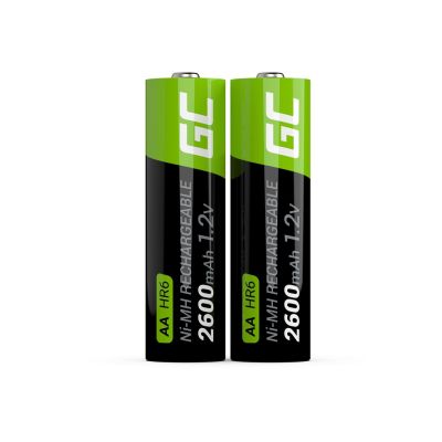 2. GREEN CELL BATTERIEN 2X AA R6 2600MAH