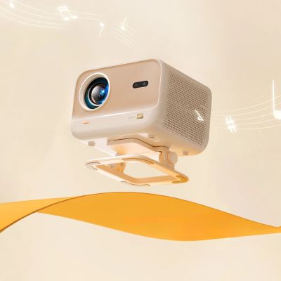 8. Yaber L2 Plus LCD FullHD 1080p Multimedia-Projektor mit JBL-Lautsprechern - Beige