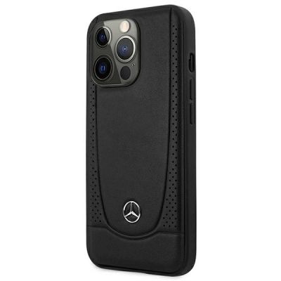 2. Mercedes MEHCP15XARMBK iPhone 15 Pro Max 6,7" schwarz/schwarz Hardcase Leder Urban