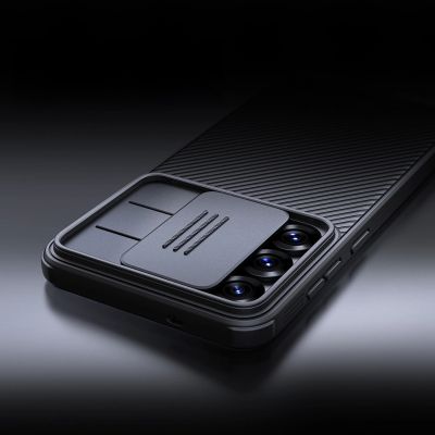 6. Nillkin CamShield Pro Hülle für Samsung Galaxy S25 mit Kameraabdeckung – Schwarz