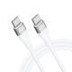 4. Wozinsky WSTCC2 USB-C / USB-C PD 65W Kabel 2 m - Weiß