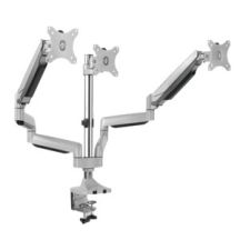 Monitorhalterung Logilink TIS 13"-32" 3TFT 2x4Gel. 1x1Joint silber Max. 7kg