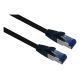 Helos 205588 Netzwerkkabel Schwarz 40m Cat6a S/FTP (S-STP)