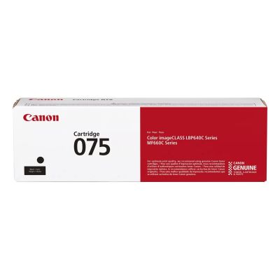 Canon 075 Tonerkartusche, 1 Stück, Original Schwarz