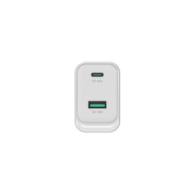 4. Conceptronic ALTHEA20W45 Universelles Ladegerät für Mobilgeräte, Weiß, AC-Schnellladung, Intern