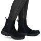 12. Wasserdichte, komfortable Damen-Lederboots in Schwarz – Rieker 7269-00