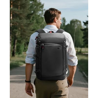 6. Inateck BPX31 Rucksack, Reiserucksack, Schwarz, Polyester