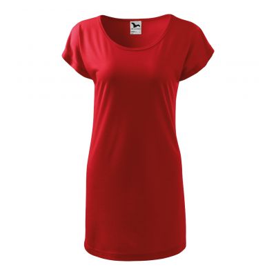 5. Malfini Love W Kleid MLI-12307 rot