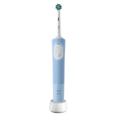 2. Oral-B Vitality Pro Zahnbürste für Erwachsene mit rotierender und pulsierender Bürste, Grau/Weiß