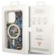 8. Guess GUHMP14XHLEOPWB iPhone 14 Pro Max 6.7" Blau/Blau Hardcase Leopard MagSafe