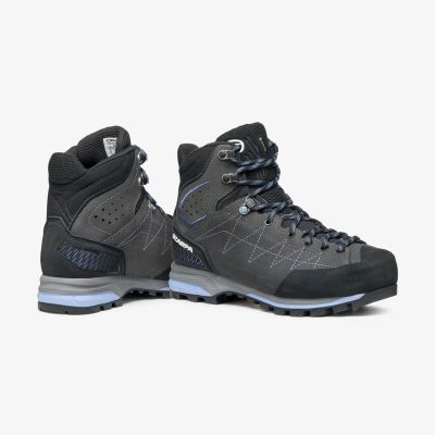 5. Scarpa ZODIAC TRK GTX WOMAN Damenschuhe Anthrazit, Lavendel