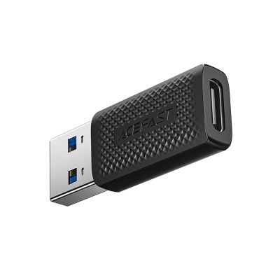 4. Acefast J2 USB-C 3.0 (weiblich) auf USB-A 3.0 (männlich) 5 Gbit/s Adapter – Schwarz