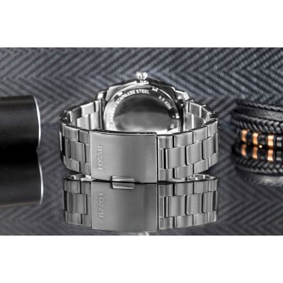 7. FOSSIL Herrenuhr „Machine Iron Grey“ FS4774 + Box