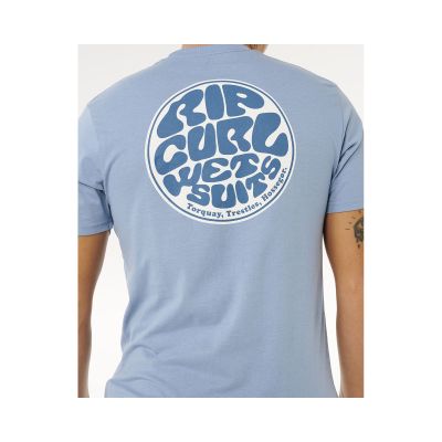 5. RIP CURL Wettie Passage Icon Tee Blau