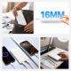 12. Powerbank Wozinsky Wpower WPBBK-3 10000 mAh 10W 2x USB-A 2A - weiß
