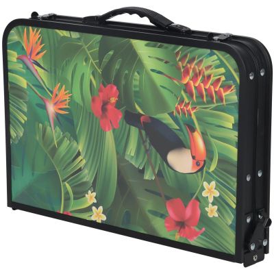 15. Klappbarer Campingtisch 60 x 45 x 25/56 cm Blume