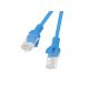UTP-Patchkabel Lanberg PCU5-10CC-0300-B (RJ45 - RJ45 ; 3m; UTP; Kat. 5e; blau)