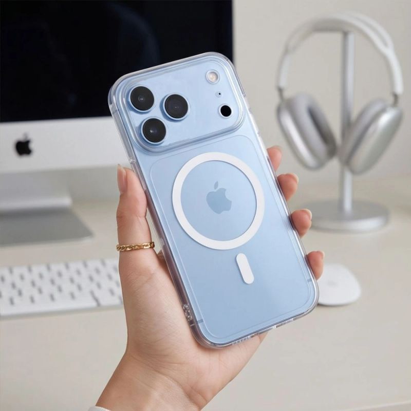 8. Tech-Protect FlexAir MagSafe Hülle für iPhone 17 Pro / 18 Pro – Transparent