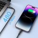 12. Joyroom Surpass Series A11 Lightning /USB-C 20W 0,25 m Kabel - Schwarz