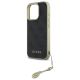 6. Guess 4G Charms Collection Hülle für iPhone 16 Pro – Schwarz