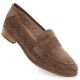 Wildleder-Loafer mit Lochmuster, braun, Potocki SZ12585