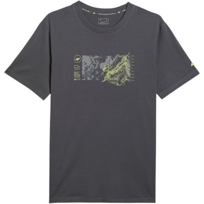 2. Herren-T-Shirt 4F M2823 anthrazit 4FWSS26TTSHM2823 22S