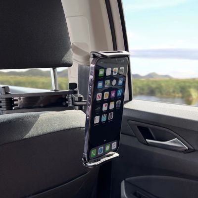 11. Wozinsky Verstellbarer Kopfstützenhalter für Tablet oder Telefon, Schwarz (WTHBK3)