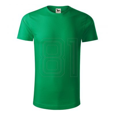 3. Malfini Origin (GOTS) T-Shirt M MLI-17116 grasgrün