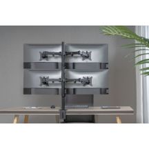 Tischmontage 17"-32"/4TFT 360° H.vert. 9Kg Schwarzlicht