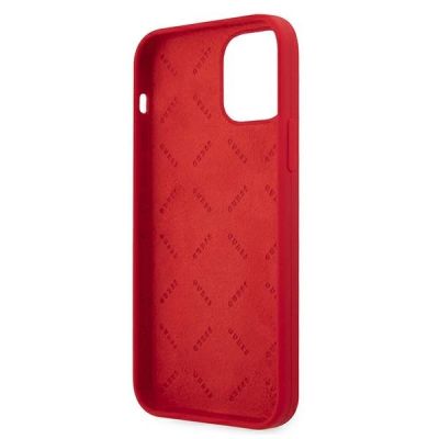 7. Guess GUHCP12LLSPEWRE iPhone 12 Pro Max 6,7" rot/rote Hartschale Peony Collection