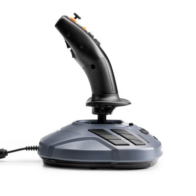 4. Thrustmaster SimTask FarmStick Grauer USB-Joystick Analog/Digital PC