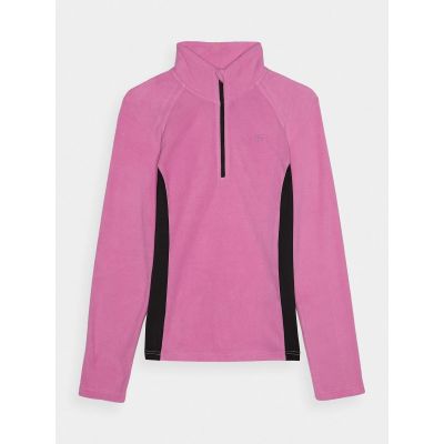 5. Thermounterwäsche aus Fleece für Damen (Oberteil) 4F 4FWAW24UFLEF049-55S