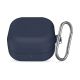 2. Tech-Protect Silikon-Schutzhülle mit Haken für Samsung Galaxy Buds 4 / 4 Pro – Marineblau