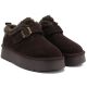 8. Kurze, warme Damen-Lederstiefeletten in Braun Big Star UU274319