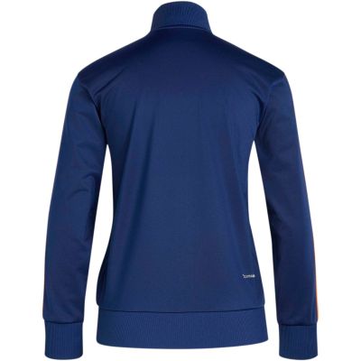 3. adidas Seasonal Essentials Tiberio 3-Streifen Marineblauer Kinder-Trainingsanzug KZ0148