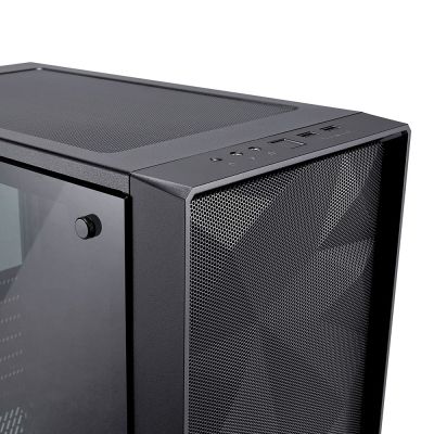 9. Fractal Design Meshify C Midi Tower Schwarz