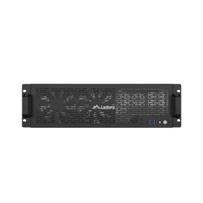 9. LANBERG ATX-Servergehäuse 450/10 19"/3U