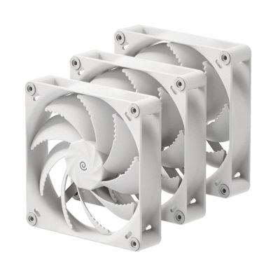 2. HAVN HVN-FS-H1430-01-TRI Computer-Kühlsystem Computergehäuselüfter 14 cm Weiß 3 Stück.