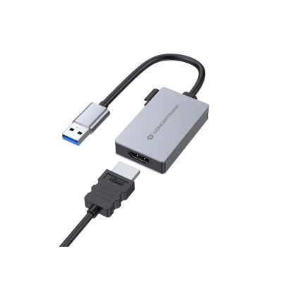 2. Conceptronic ABBY22G externe USB-Grafikkarte 1920 x 1080 px Grau