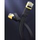 16. Ugreen Internet Netzwerkkabel Ethernet Patchkabel RJ45 Cat 7 STP LAN 10 Gbps 10m Schwarz (NW106 11265)