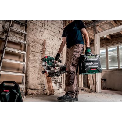 5. Metabo RC 12-18 Arbeitsplatz Analog und Digital Schwarz, Grün, Rot